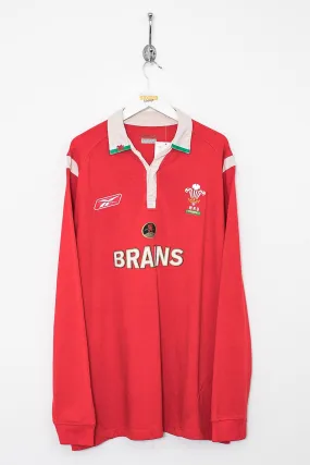 00s Reebok Wales Rugby Shirt (XXL)