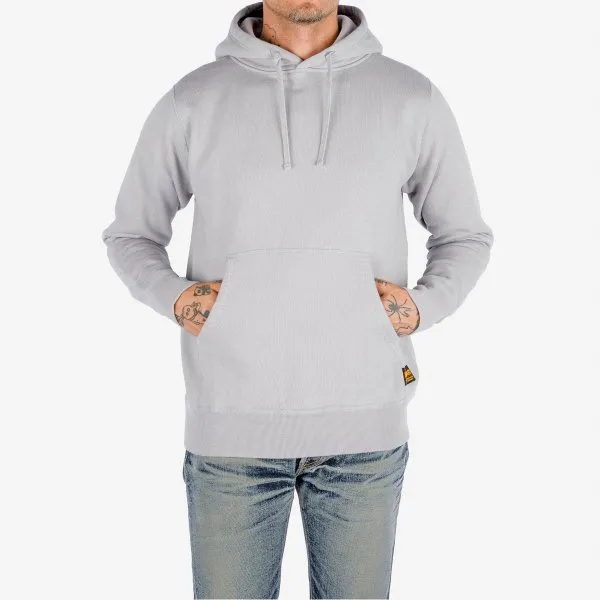 14oz Ultra Heavyweight Loopwheel Cotton Hoodie - Grey