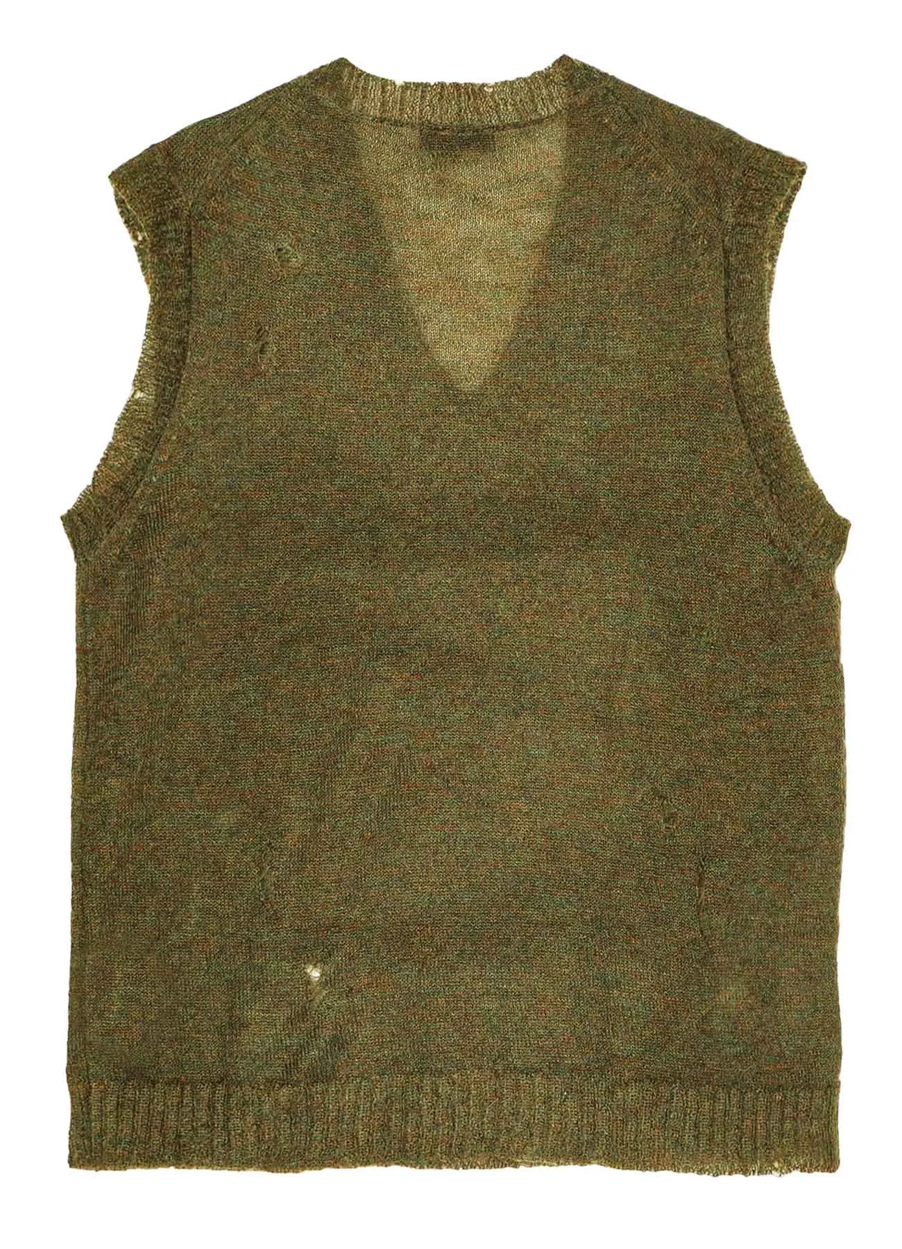 7G1P PLAIN STITCH V VEST