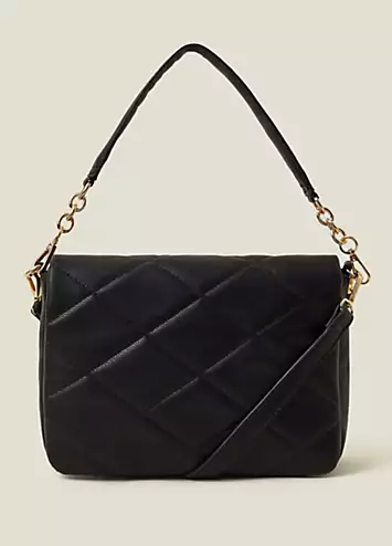 Accessorize Large Quilted Cross Body Bag