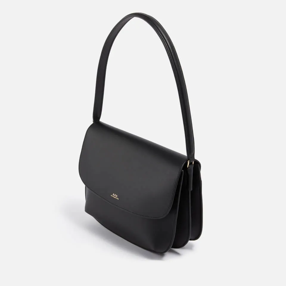 A.P.C. Sac Sarah Leather Shoulder Bag | Coggles