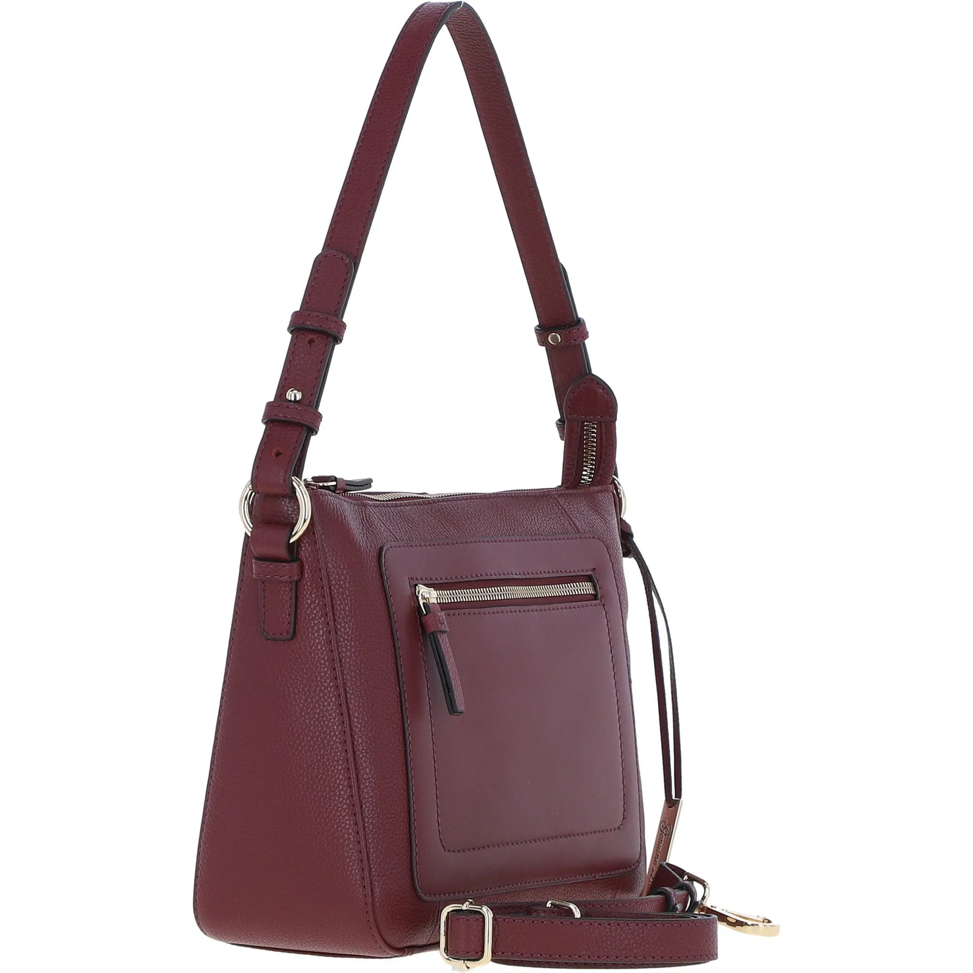 Ashwood Leather Shoulder Bag Wine: Z-72