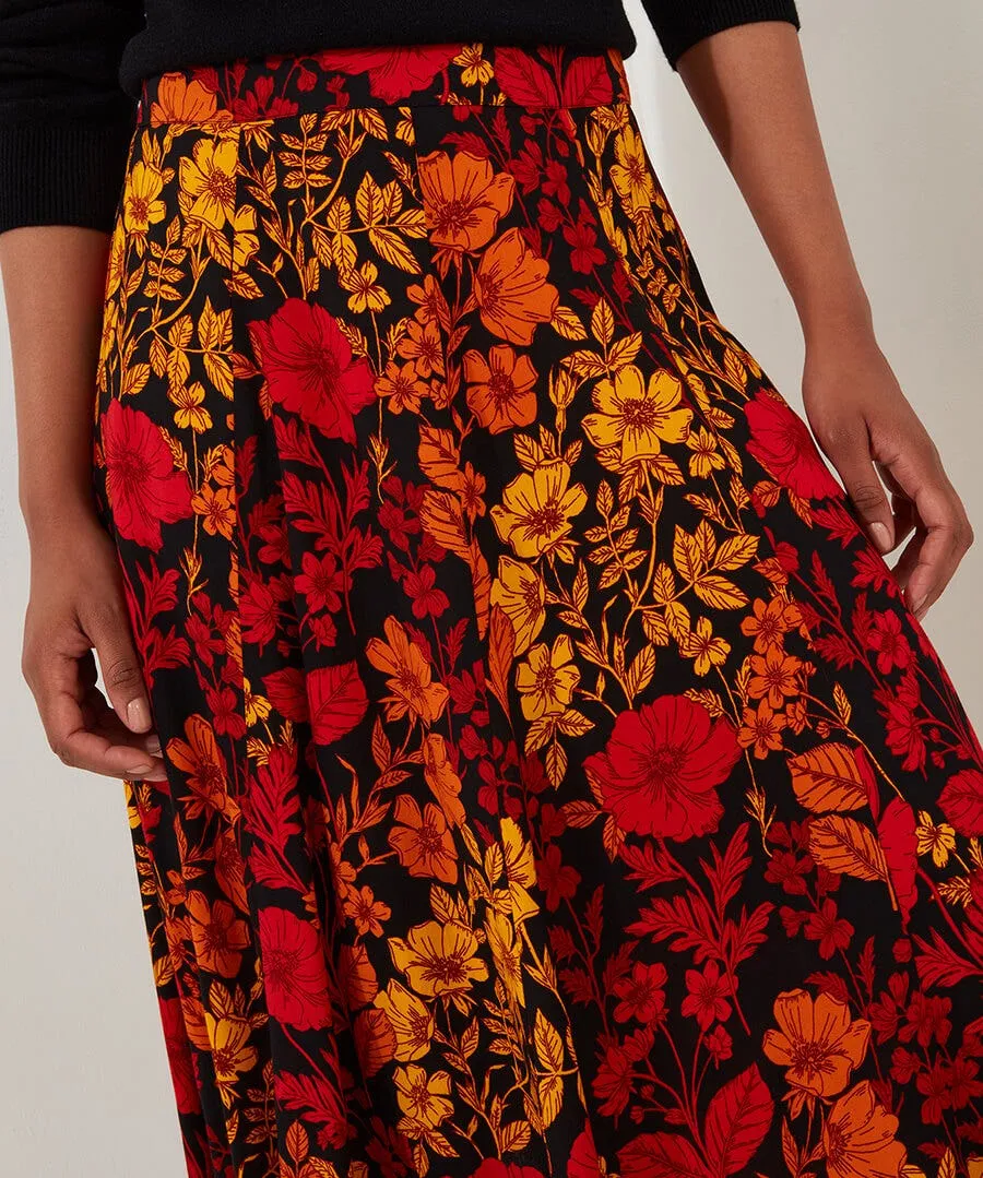 Autumn Florals Skirt