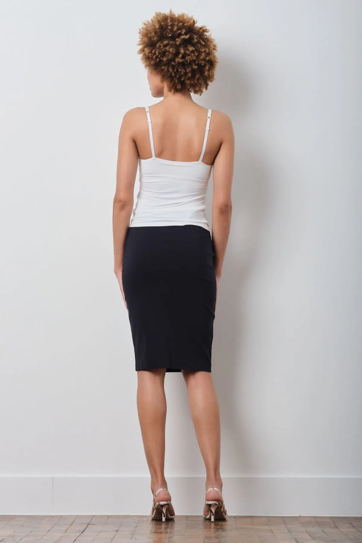     AVENUE MONTAIGNE     Pull On Skirt Pull On Skirt St Navy