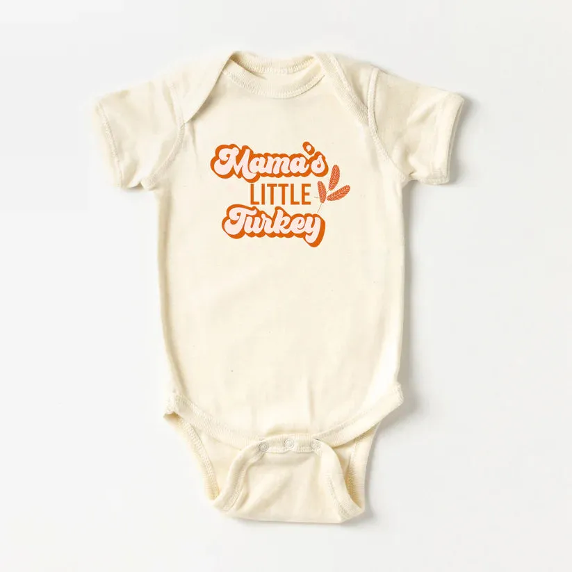 Baby Mama's Little Turkey Romper (3-24m) - Cream