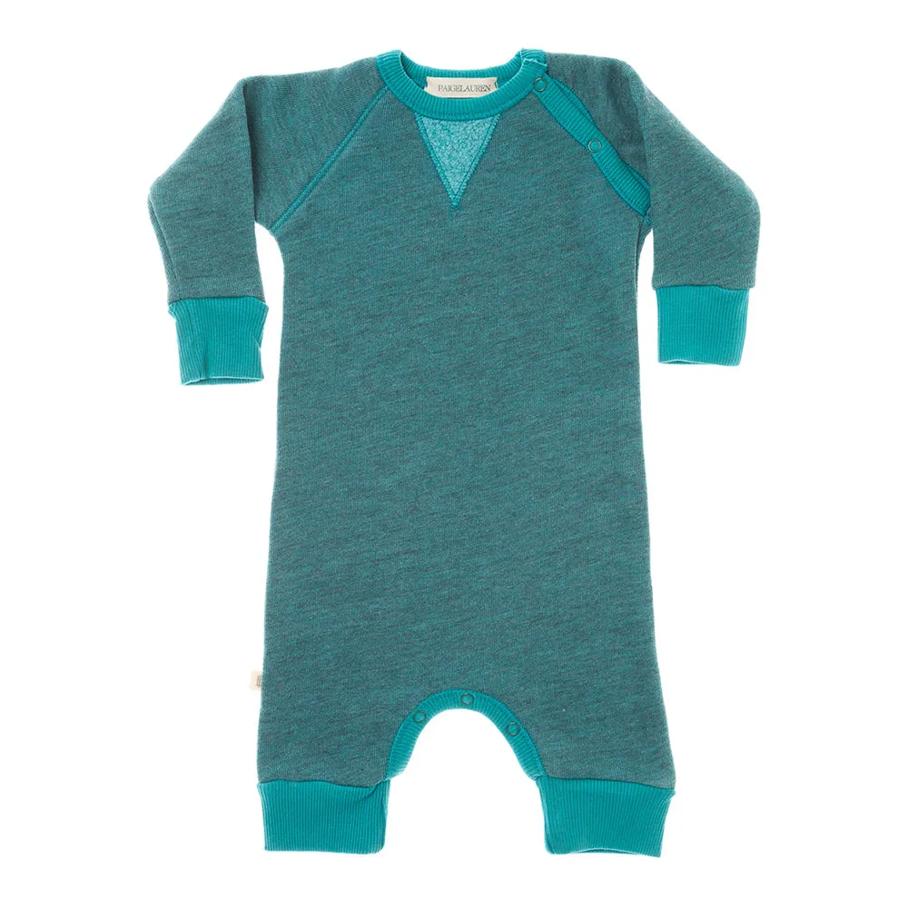 Baby Sherpa Heathered Romper