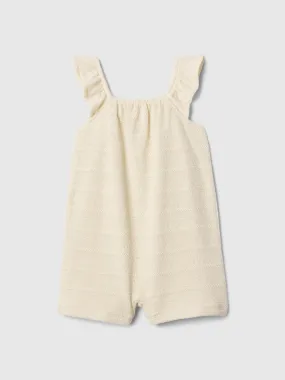 babyGap Crochet Flutter Romper