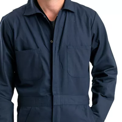 Berne Exhaust Unlined Mens Long Sleeve Workwear Coveralls