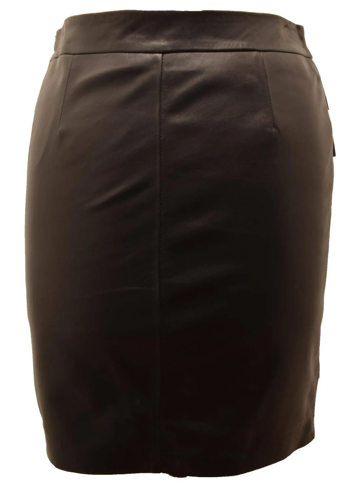 Black leather skirt dora