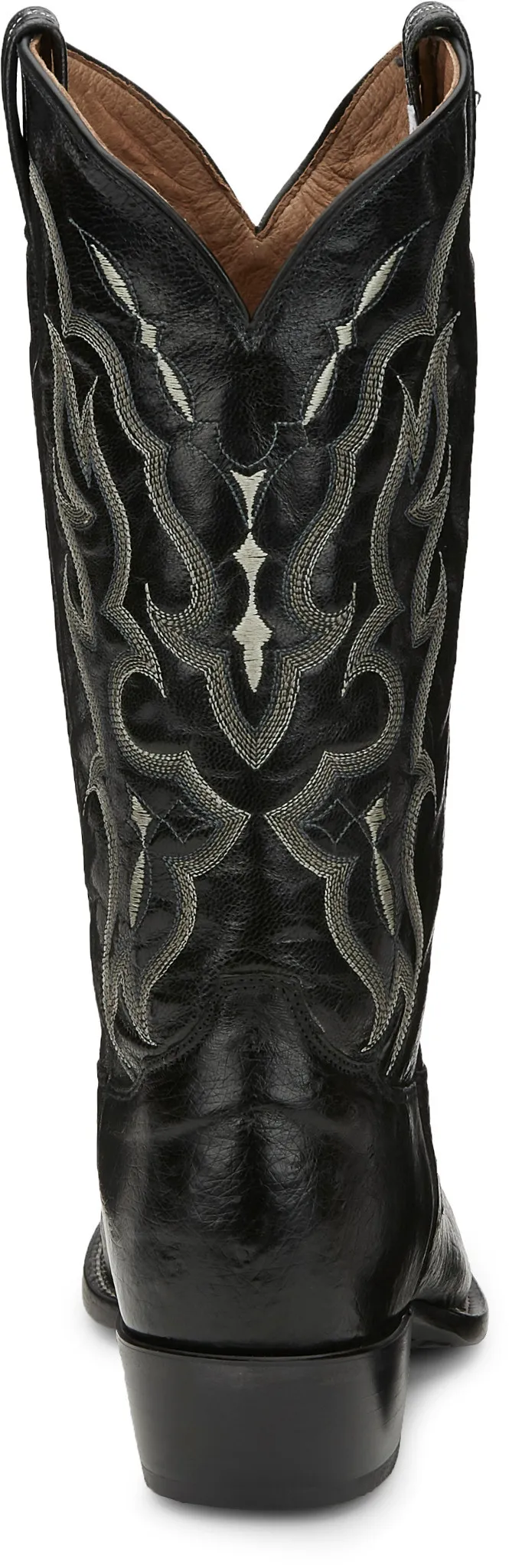 Bonham 13" Smooth Ostrich Western Boot