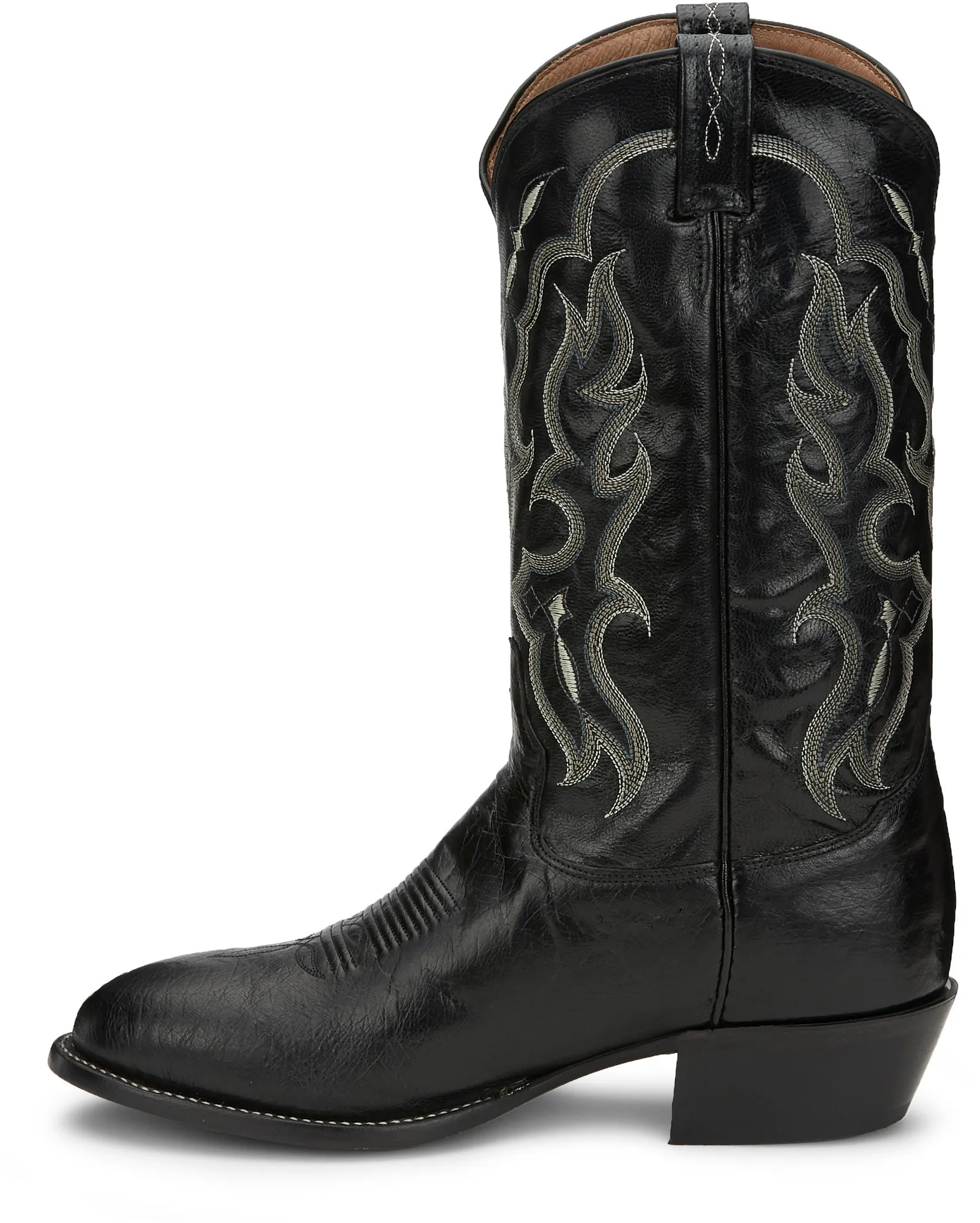 Bonham 13" Smooth Ostrich Western Boot