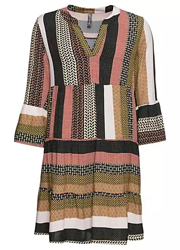 bonprix Patchwork Tunic Dress | Grattan