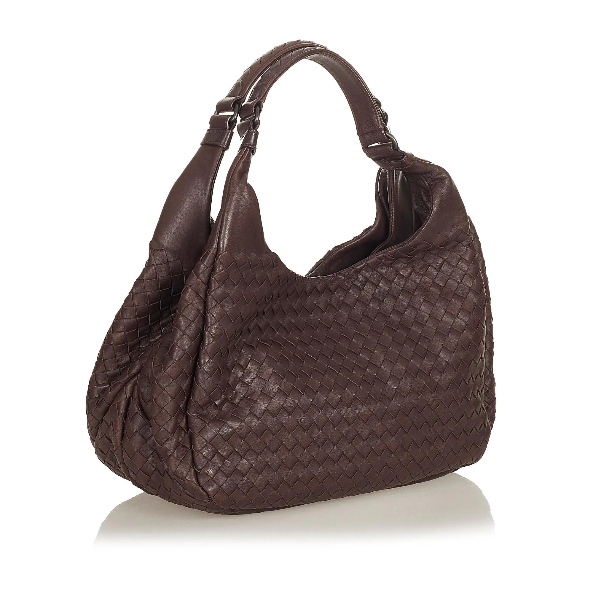 Bottega Veneta Intrecciato Campana Shoulder Bag