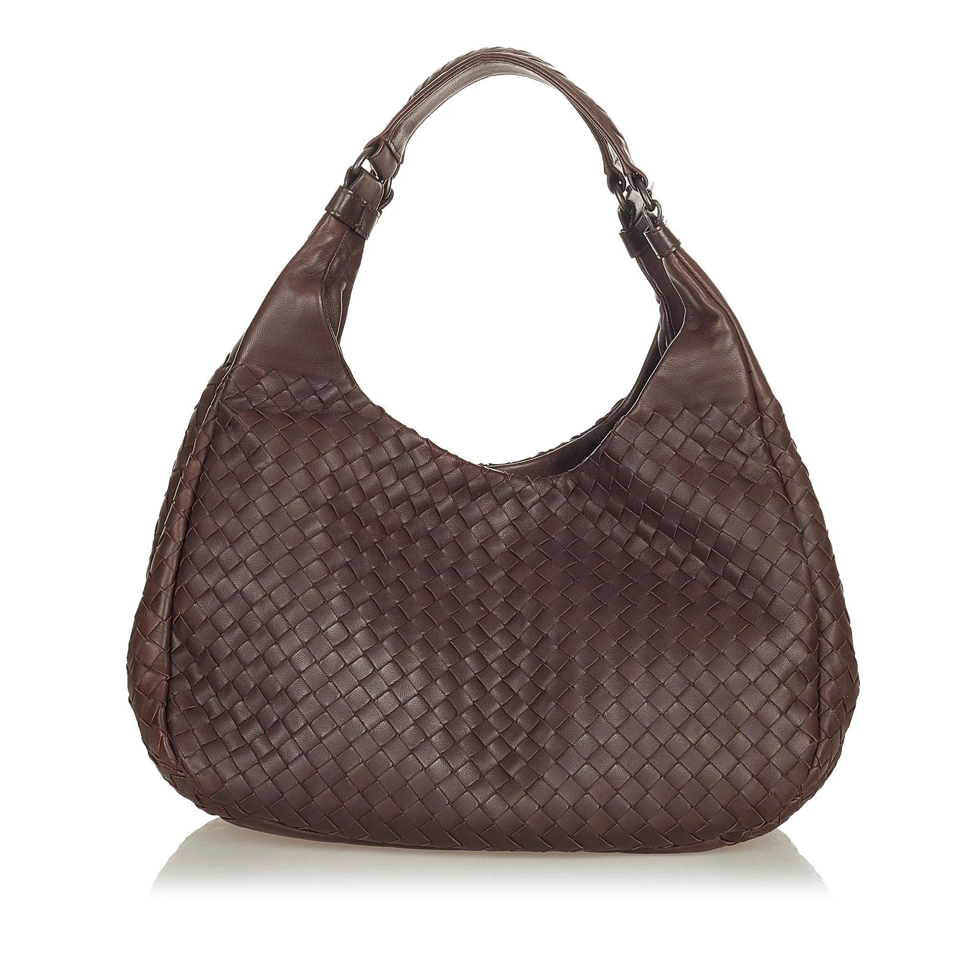 Bottega Veneta Intrecciato Campana Shoulder Bag