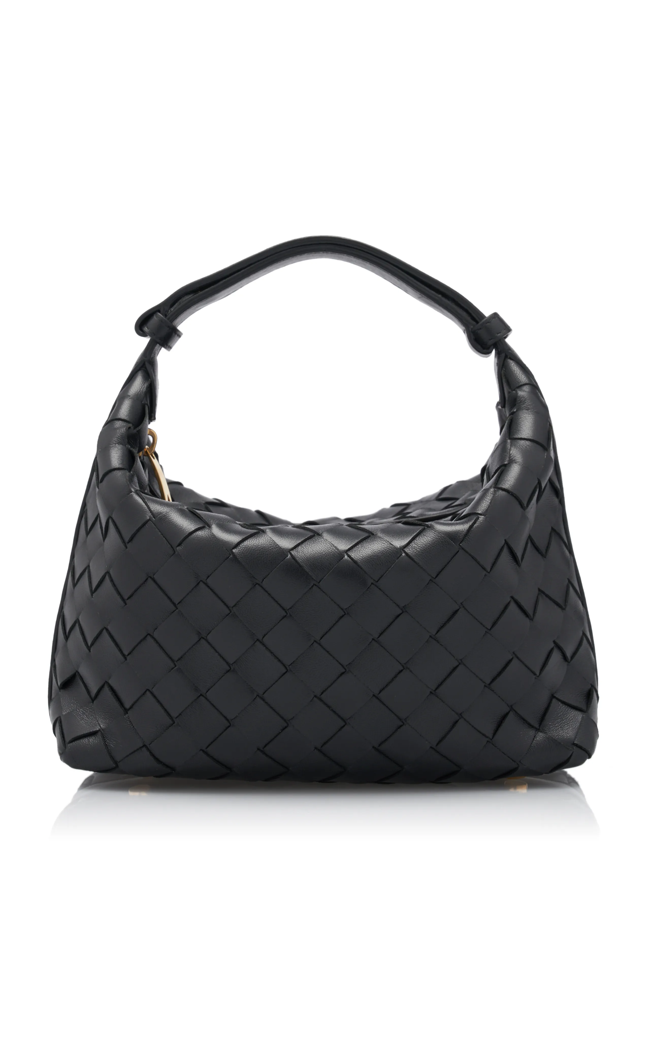 Bottega Veneta Small Washbag Intrecciato Leather Bag