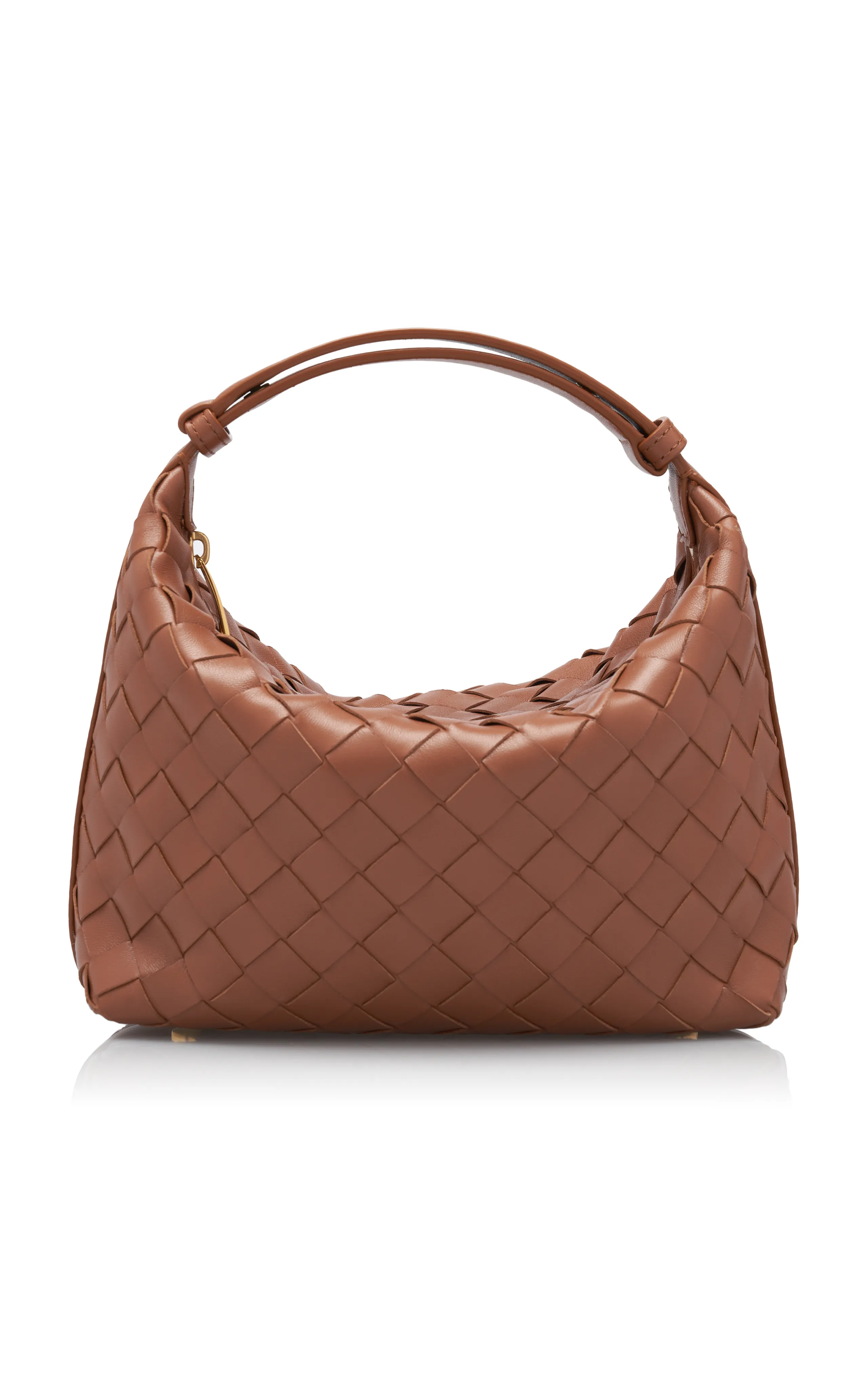 Bottega Veneta Small Washbag Intrecciato Leather Bag