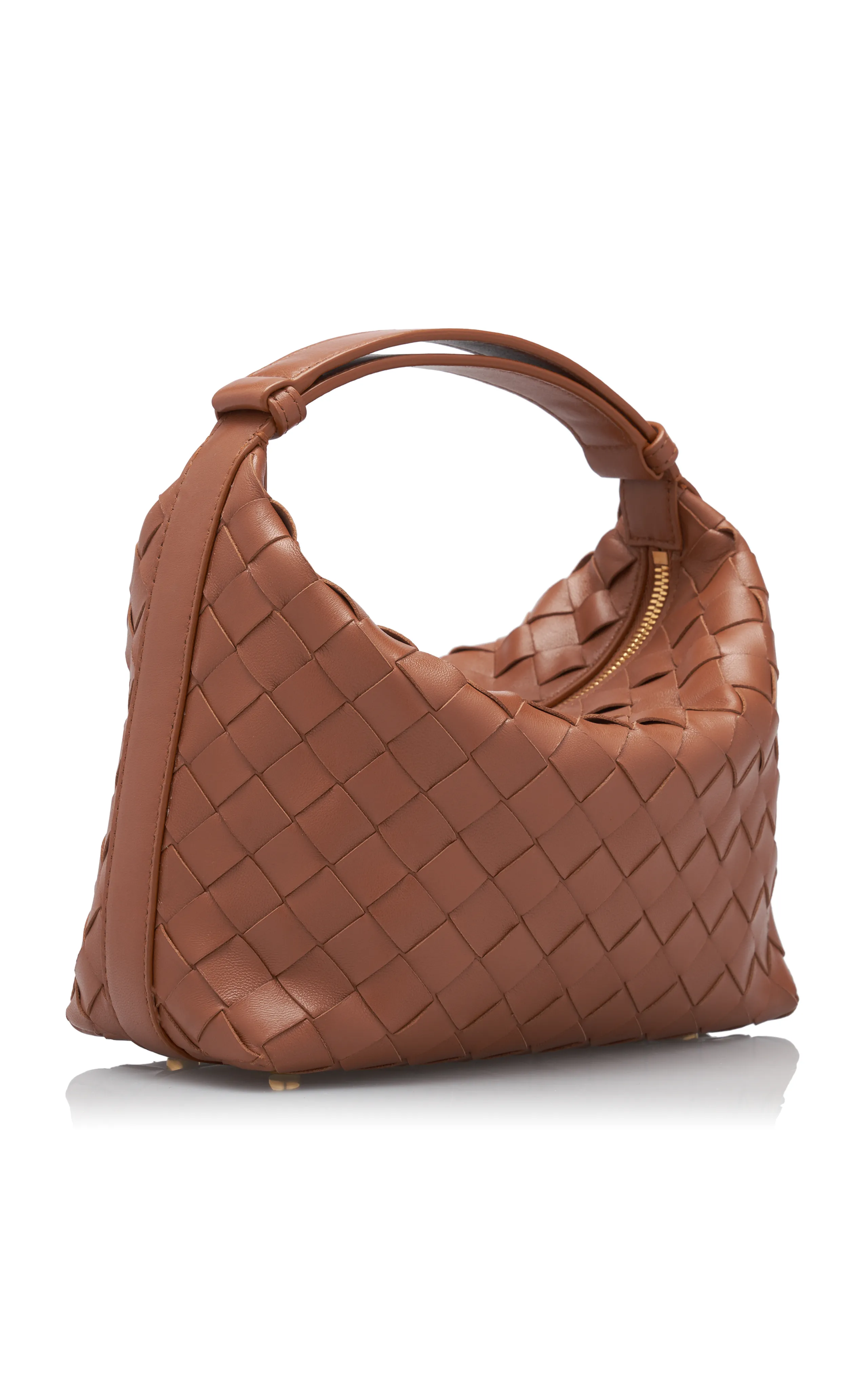 Bottega Veneta Small Washbag Intrecciato Leather Bag