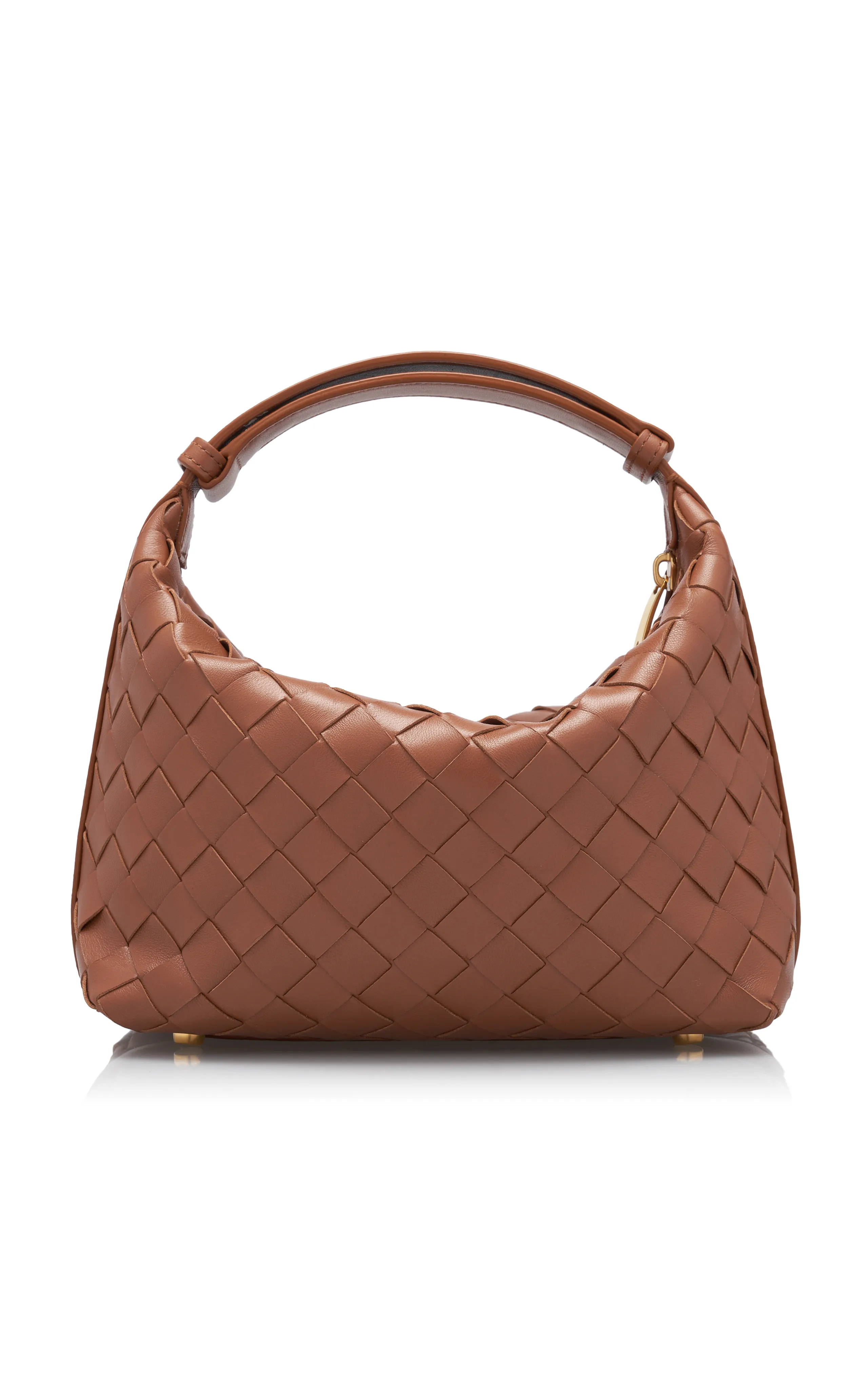 Bottega Veneta Small Washbag Intrecciato Leather Bag