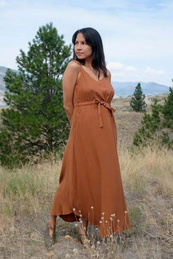 Canna Dress - Copper