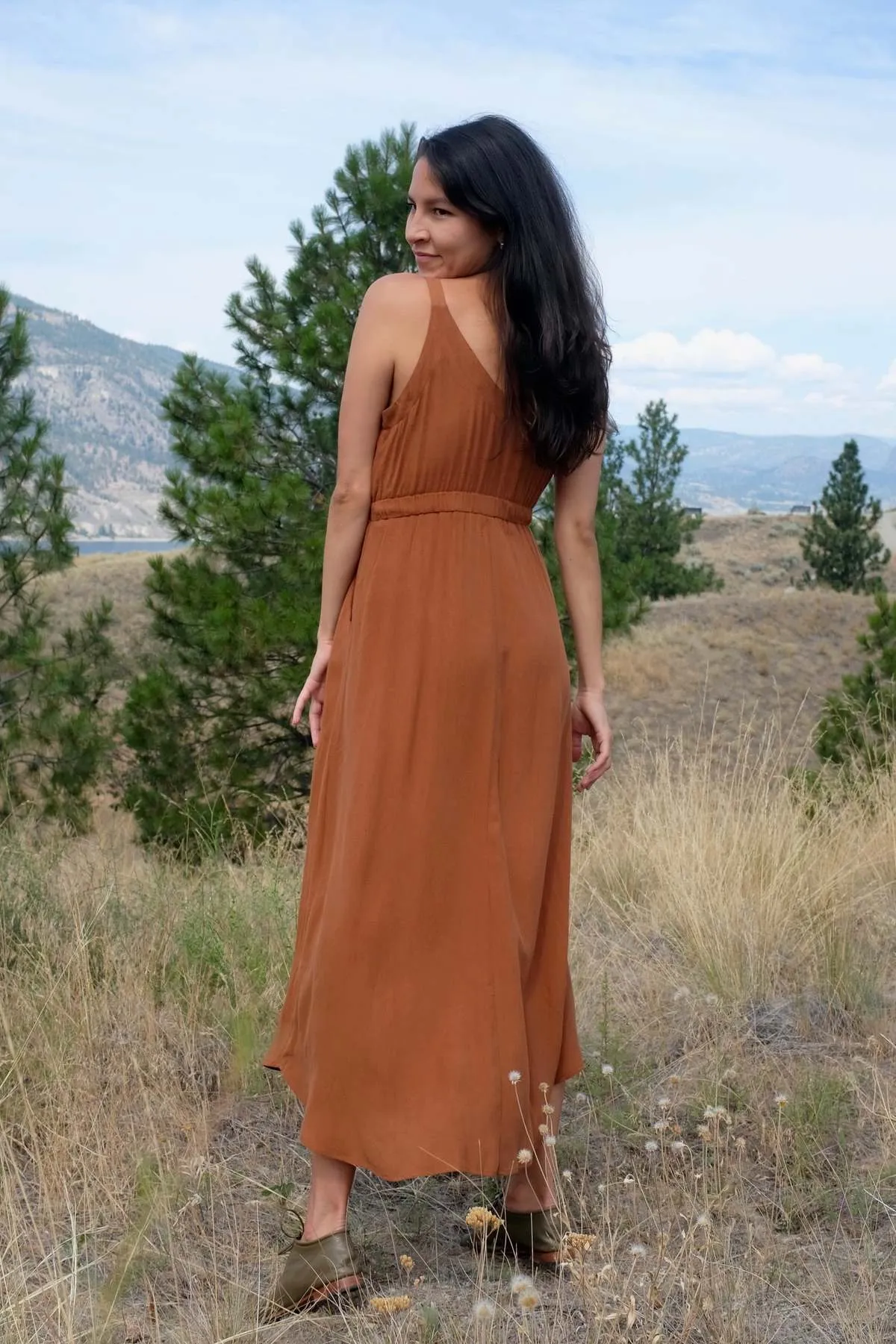 Canna Dress - Copper