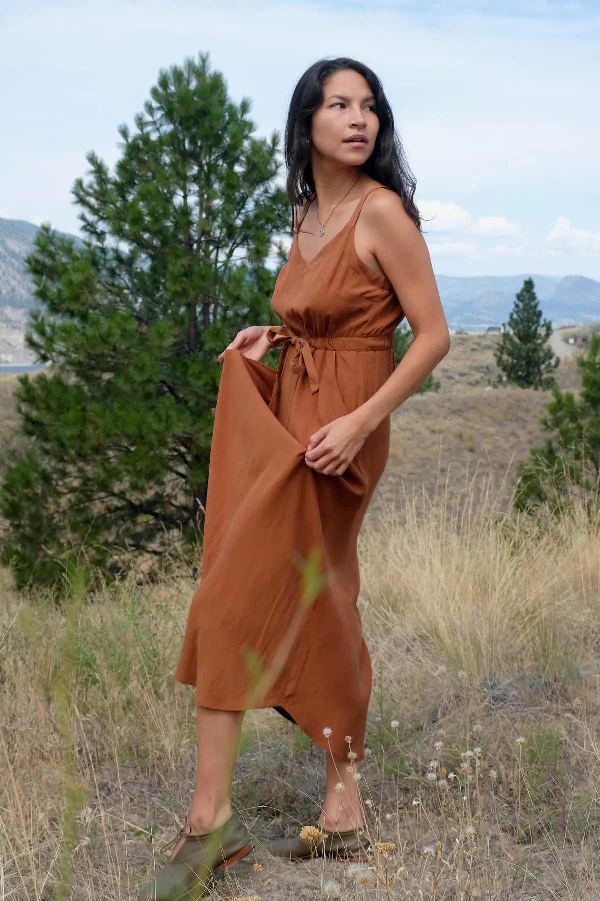 Canna Dress - Copper