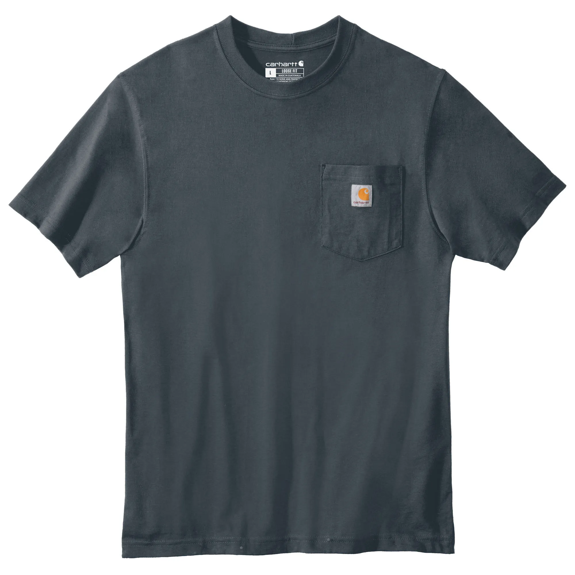 Carhartt K87 Workwear Pocket Short Sleeve T-Shirt - Bluestone