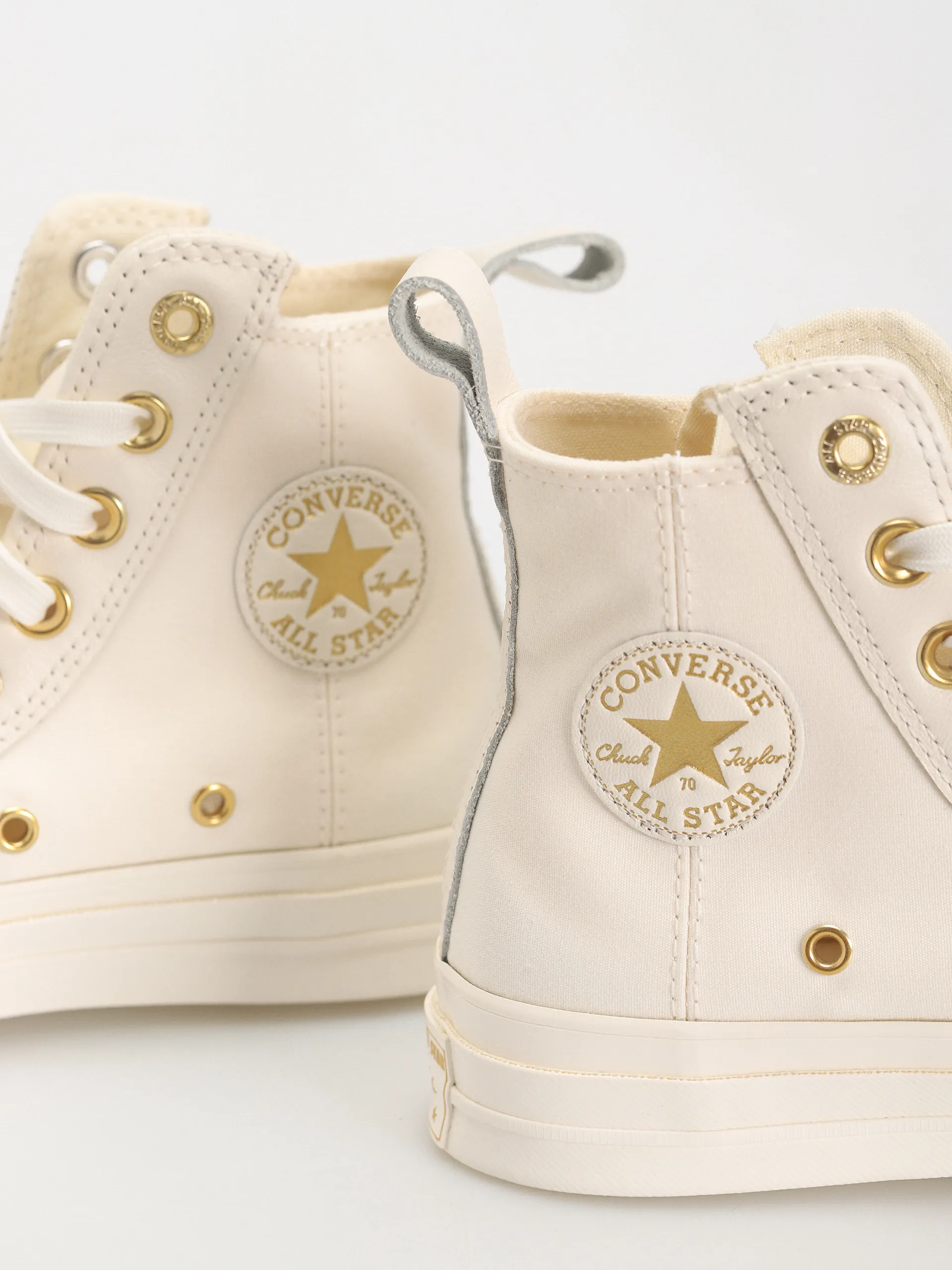 Converse Chuck 70 Hi Chucks (egret/gold/egret)