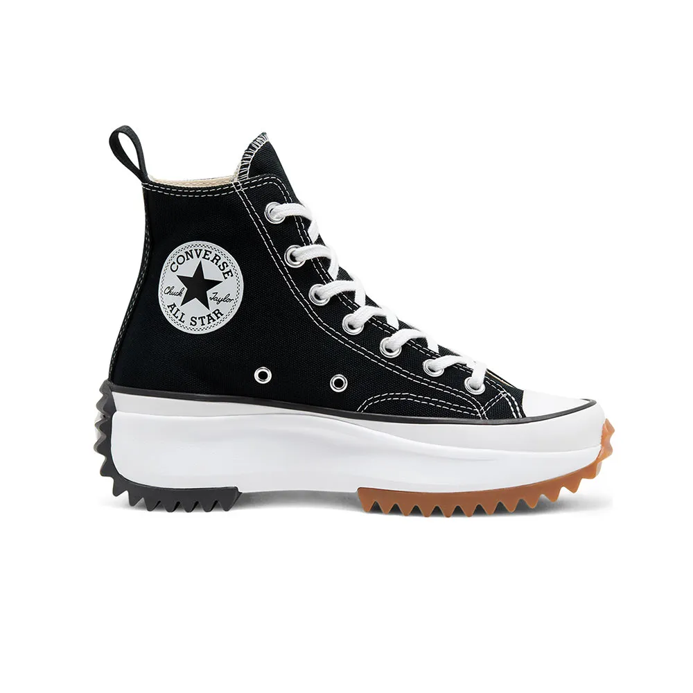 Converse Run Star Hike High Black White Gum 166800C