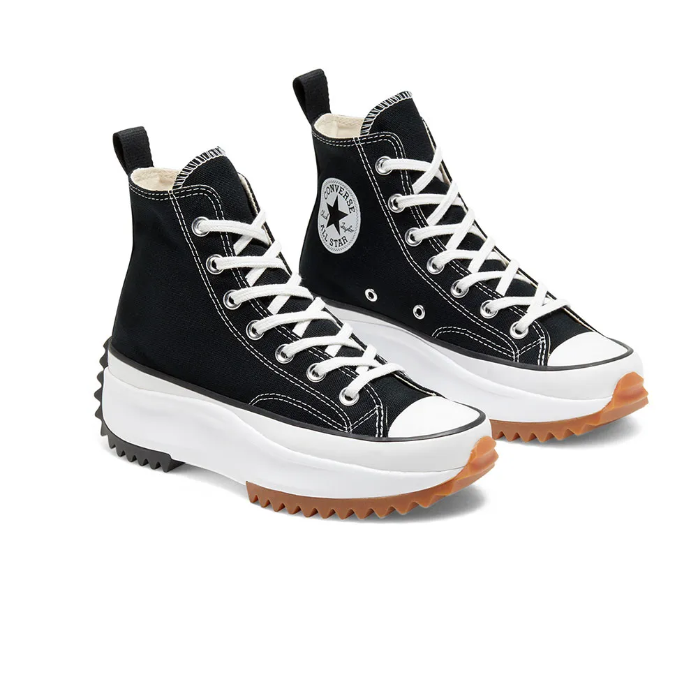 Converse Run Star Hike High Black White Gum 166800C