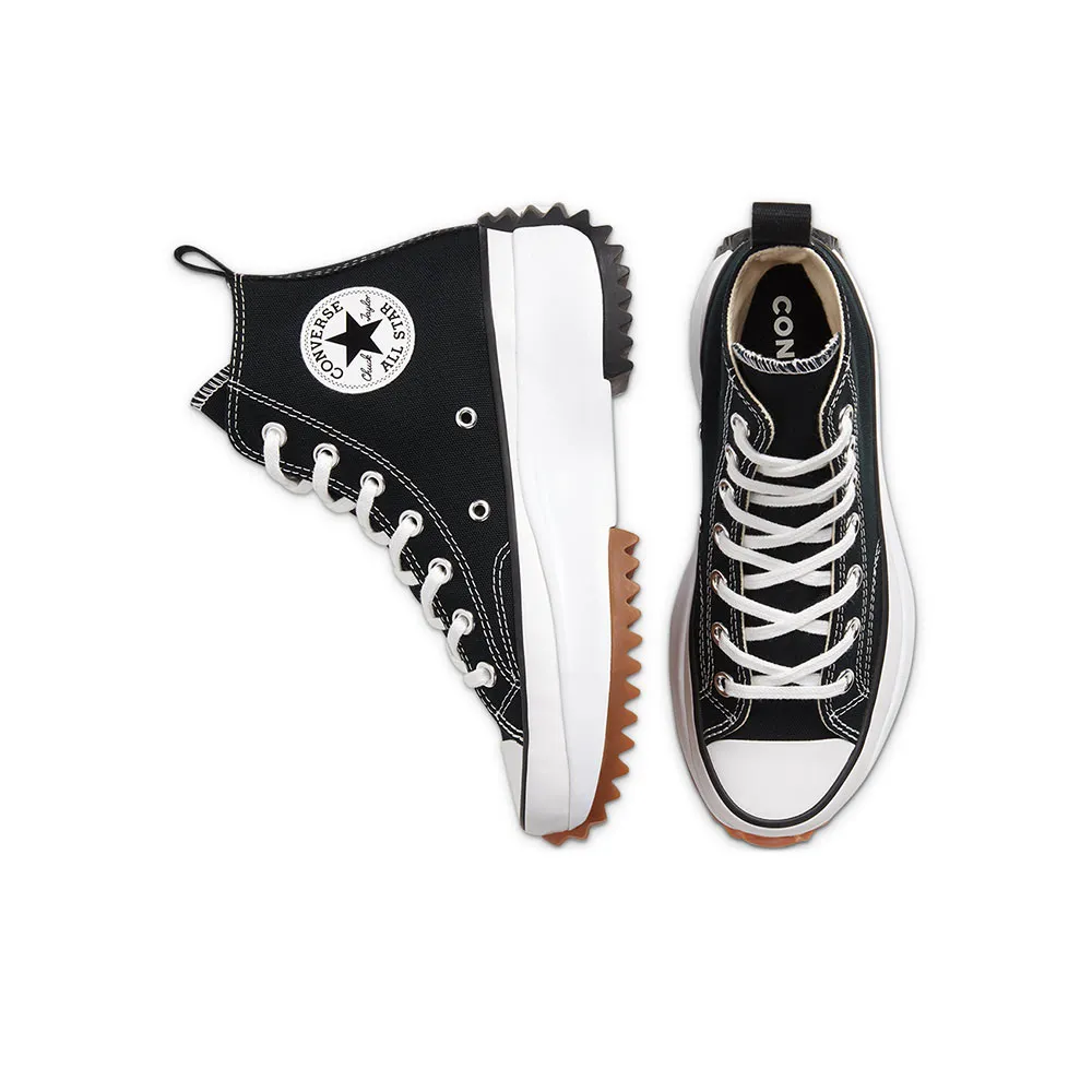 Converse Run Star Hike High Black White Gum 166800C