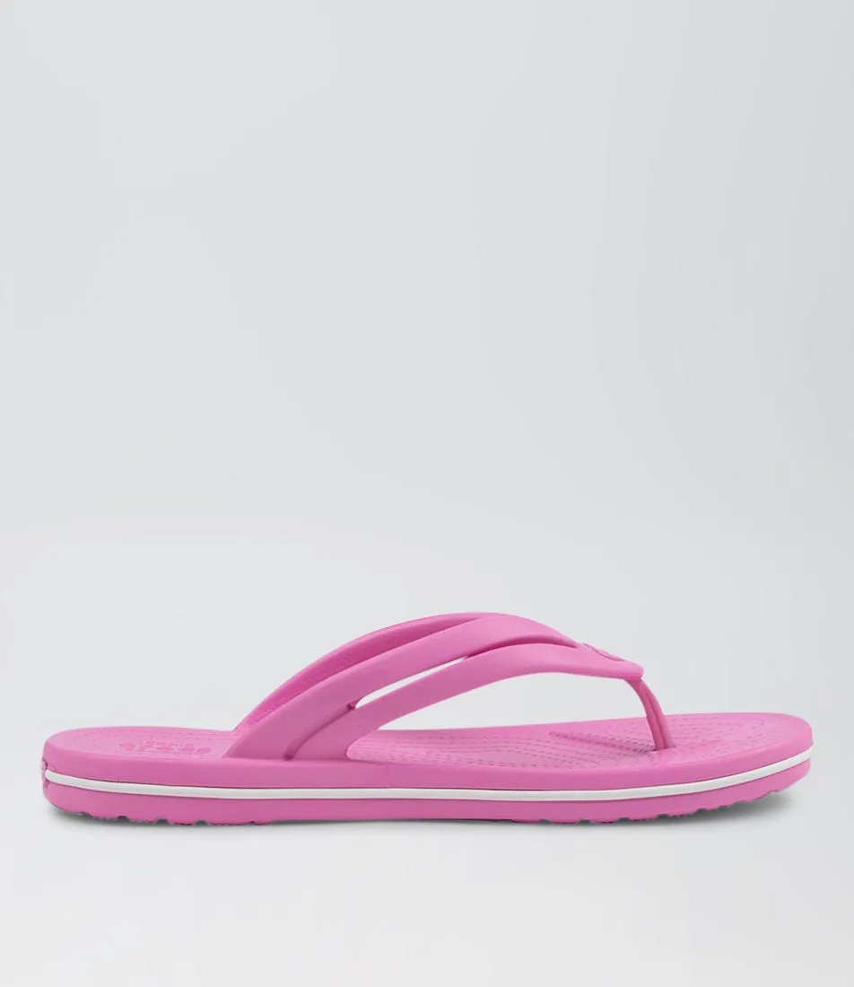 CROCS 206100 Crocband Flip W Taffy Pink Sandals