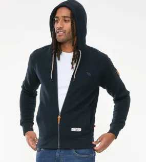 D555 Mens Jacquard Hoodie With Chest Embroidery (IRVIN)