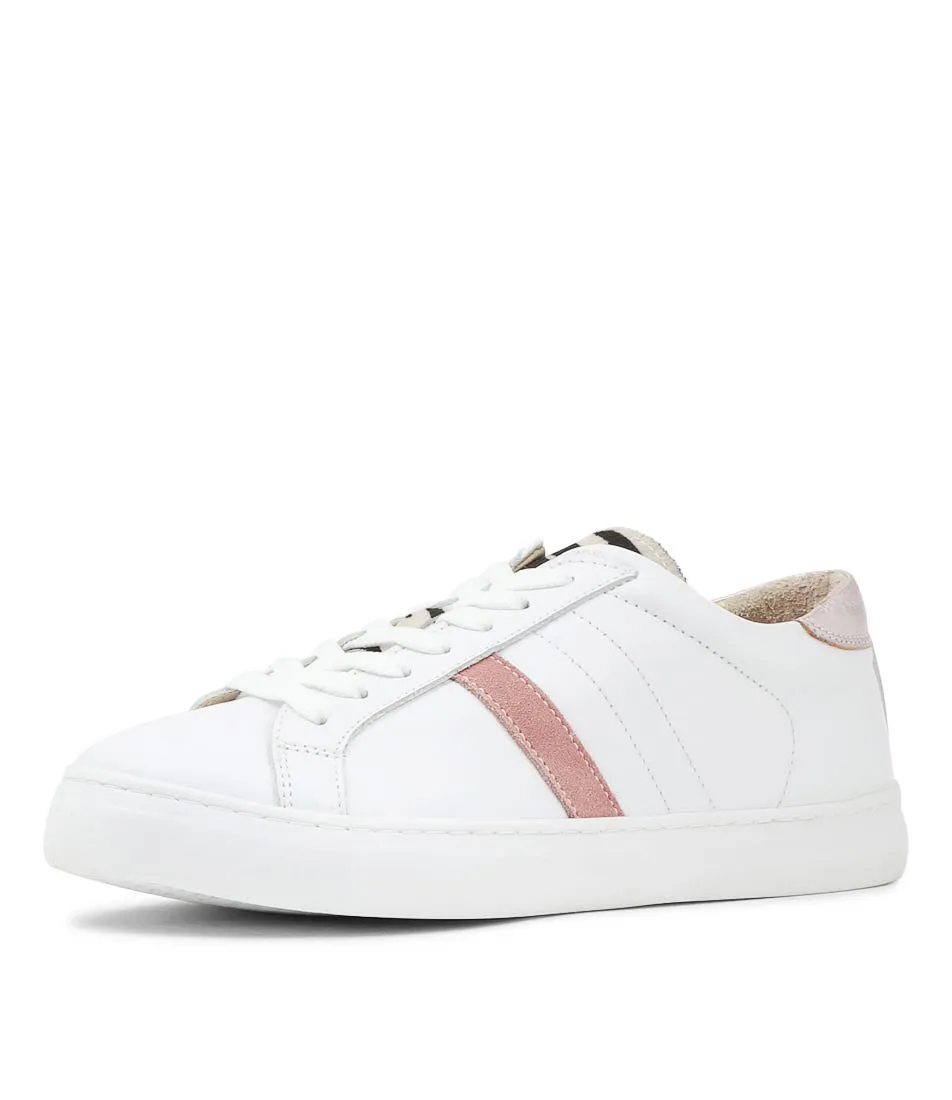 DIANA FERRARI Biema White Rose Gold Multi Sneakers