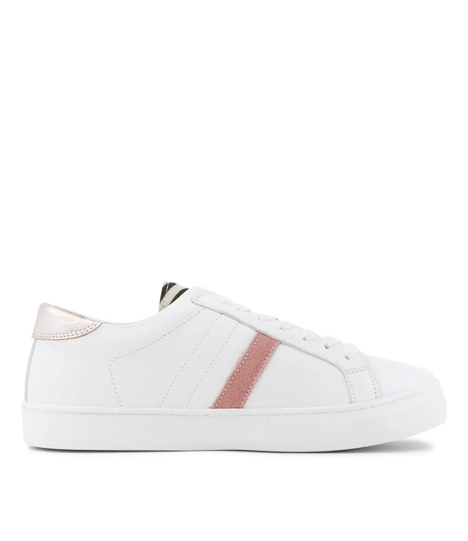 DIANA FERRARI Biema White Rose Gold Multi Sneakers