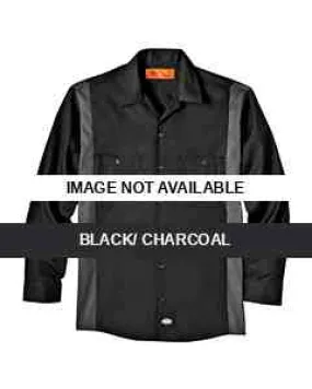 Dickies Workwear LL524T 4.5 oz. Industrial Long-Sleeve Color Block Shirt SKU: LL524T