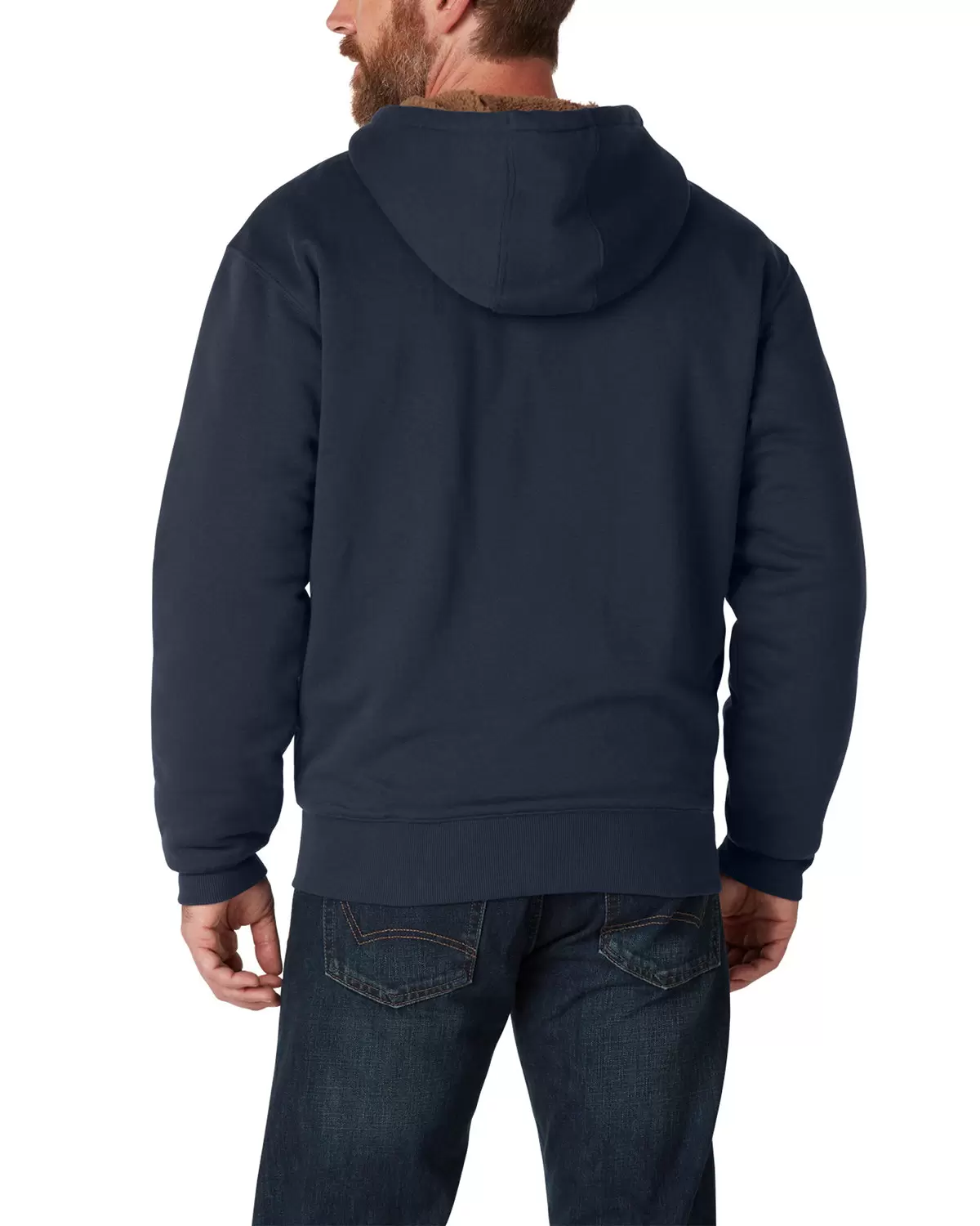 Dickies Workwear TW457 Men's Sherpa-Lined Full-Zip Hooded Sweatshirt SKU: TW457