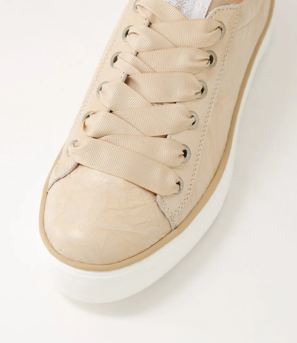 DJANGO & JULIETTE Finni Nude Shine White Multi Sneakers