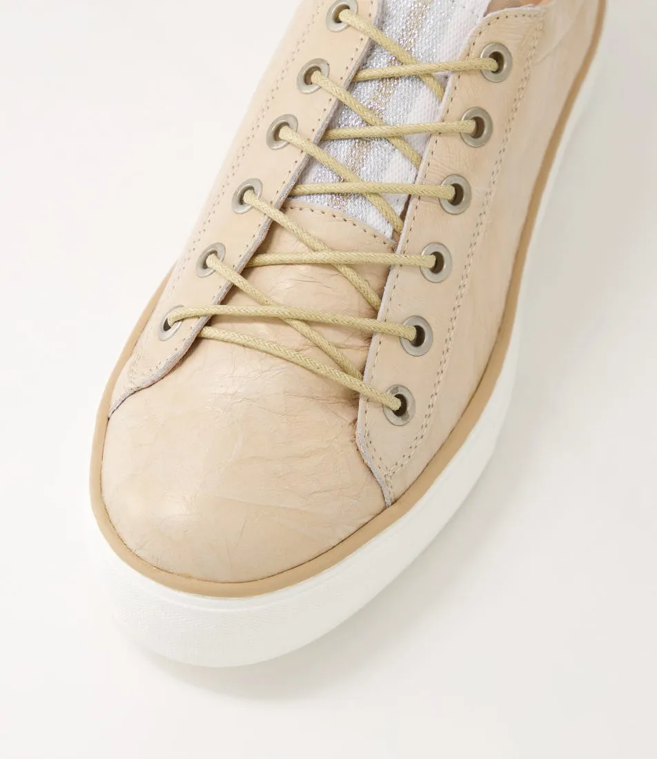 DJANGO & JULIETTE Finni Nude Shine White Multi Sneakers