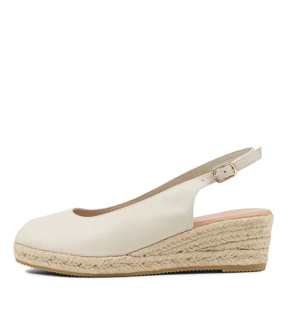 DJANGO & JULIETTE Saniarly Almond Natural Rope Leather Sandals