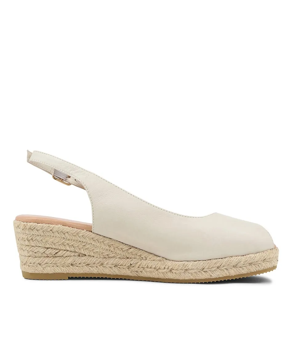 DJANGO & JULIETTE Saniarly Almond Natural Rope Leather Sandals