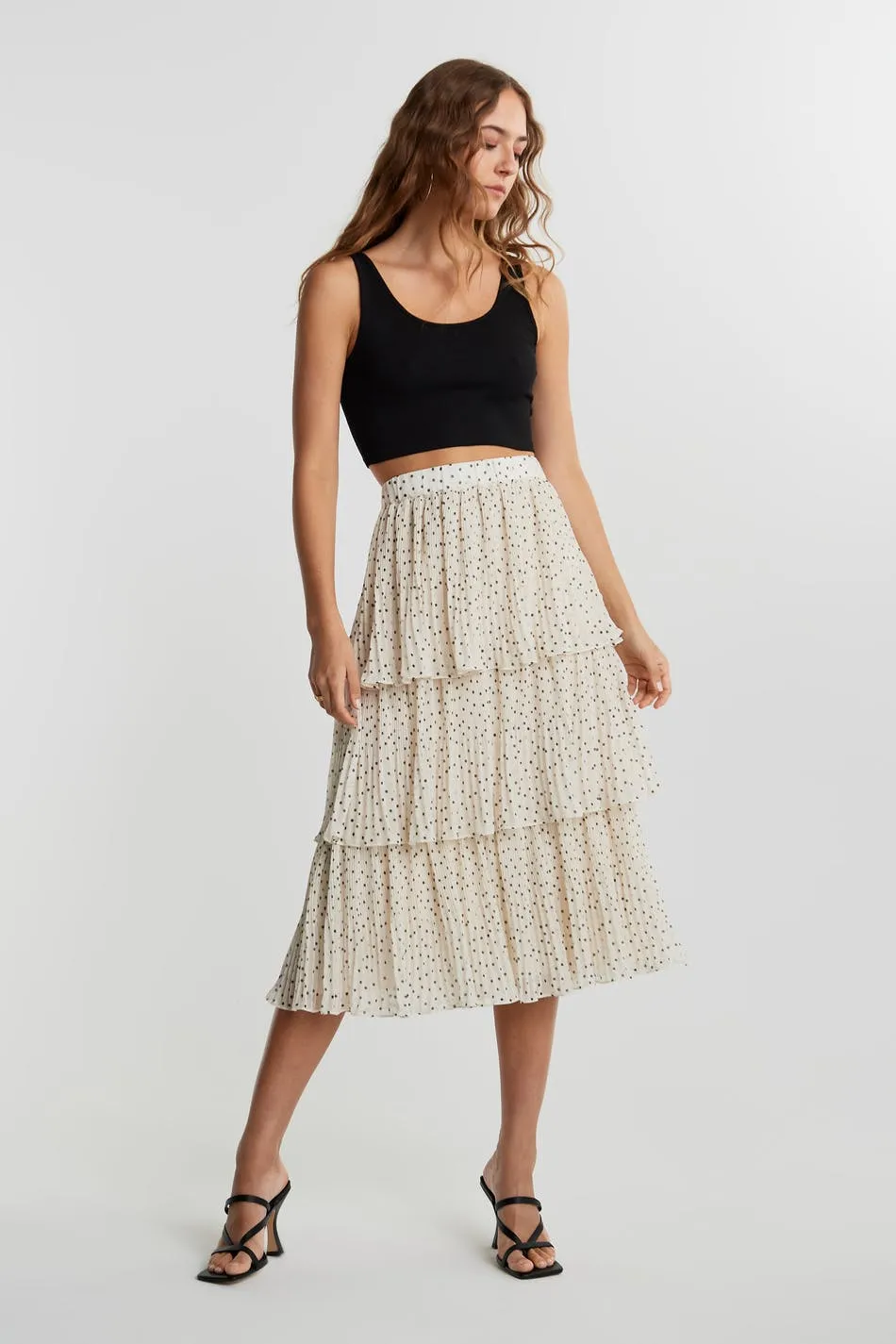 Dolly pleated skirt