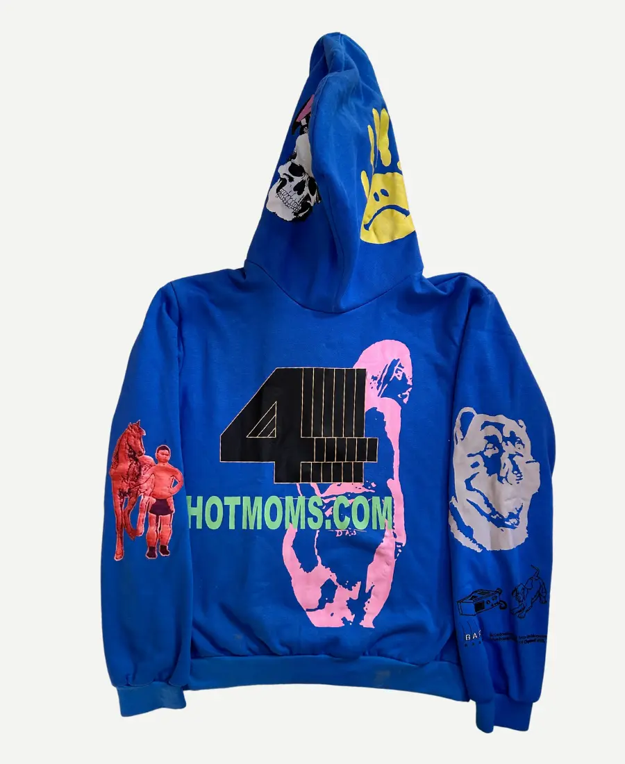 Drake FATD For All The Dogs Blue Hoodie