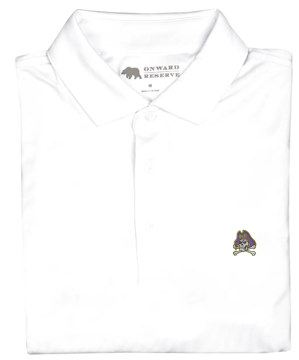 East Carolina Solid Performance Polo