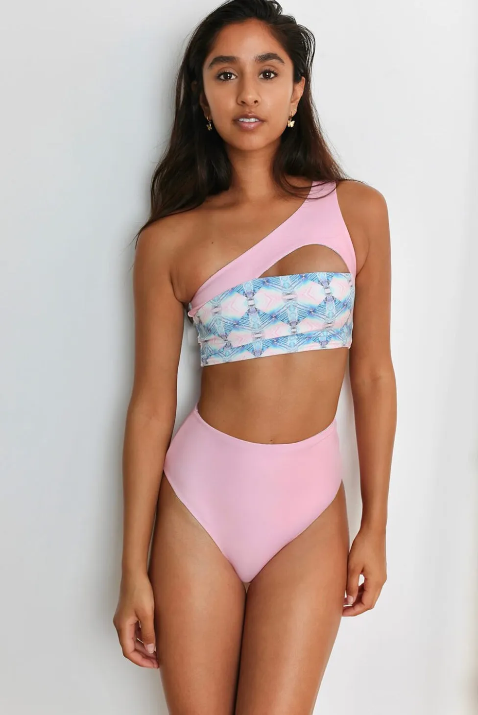 Echo Reversible High-Waisted Bikini Bottom