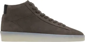 Essentials Brown Tennis Mid Sneakers