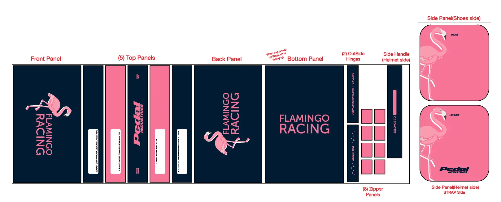 Flamingo Racing 2023 RACEDAY BAG