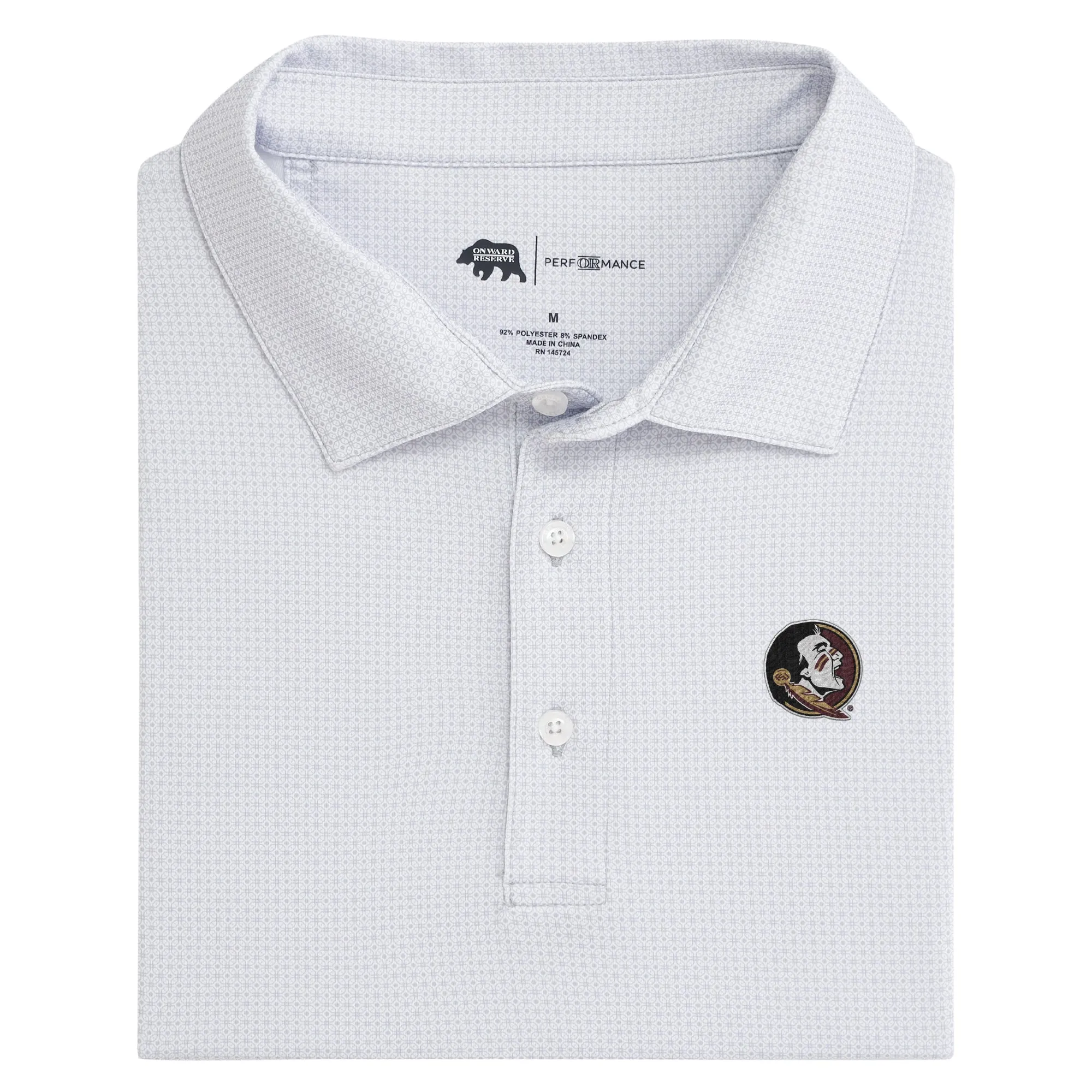 FSU Range Printed Performance Polo