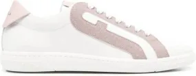 Furla Twist leather sneakers White