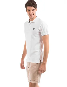 Gant Contrast Placket Pique Polo Shirt