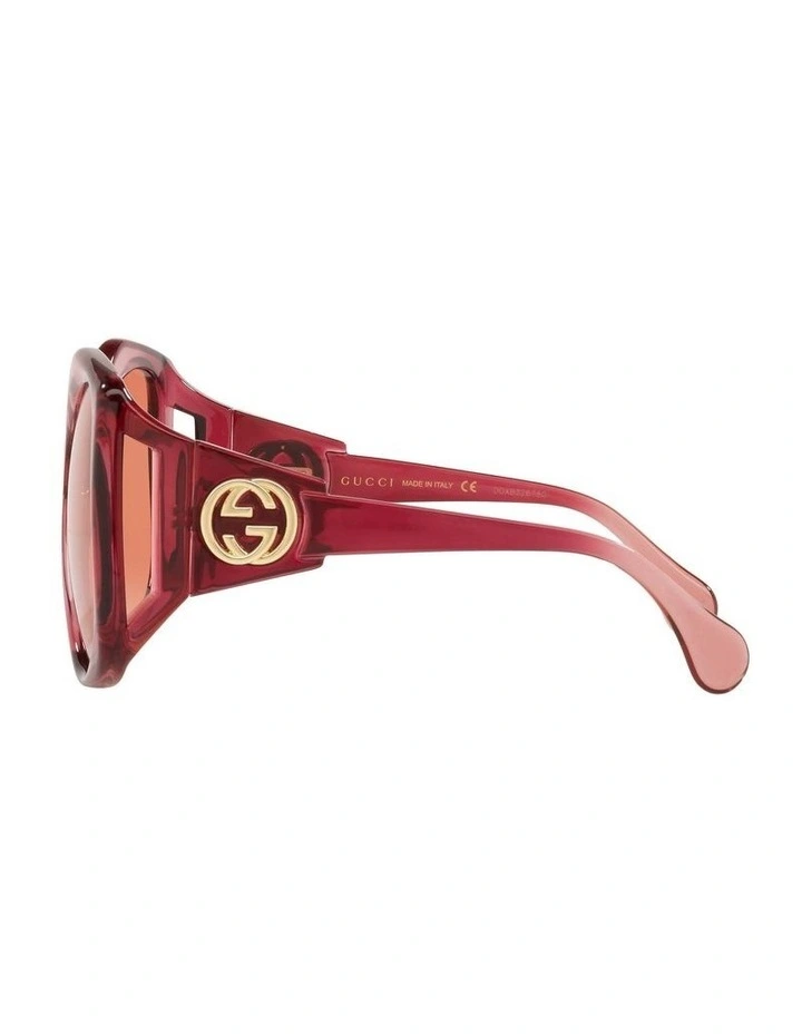 GG0875S Red Sunglasses